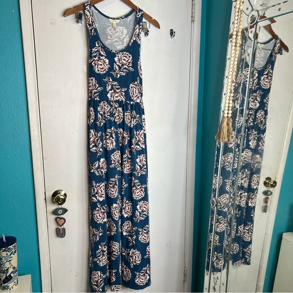 Matilda Jane floral sleeveless maxi length dress - Picture 1 of 6
